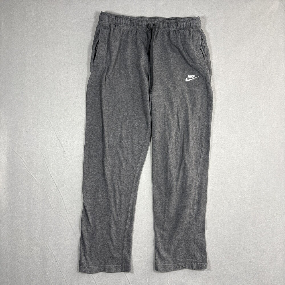Nike Sweatpants Mens XL Gray Sportswear Club Fleece Joggers Workout